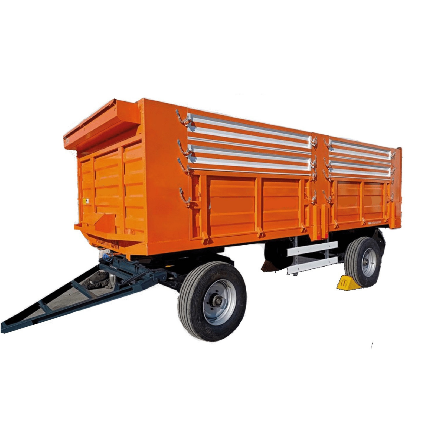16 Ton Vierwiel Kiepwagen